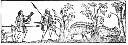 Swine Hunting - IX Century