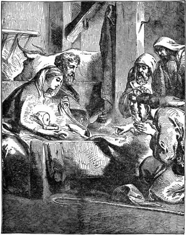 The Shepherds worshipping the infant Jesus.jpg