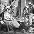 The Shepherds worshipping the infant Jesus