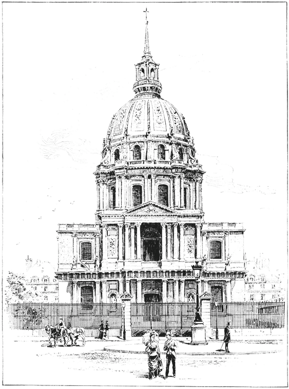 The Church Of The Hotel Des Invalides