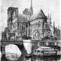 Notre Dame Cathedral (from the Rear)