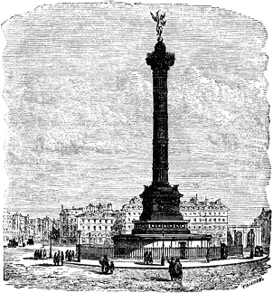 The Place De La Bastille