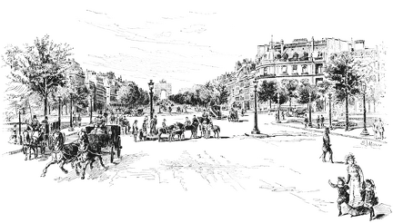 The Avenue Des Champs Elysées