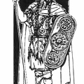 Celtic Chieftain in full war-dress