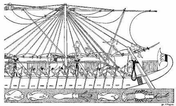 Egyptian Ships in the time of Hatasu