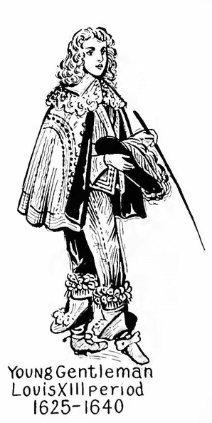 Young Gentleman Louis XIII period - 1625 - 1640