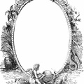Oval page frame