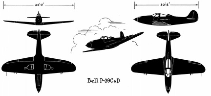 Bell P-39C & D