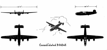 Consolidated B-24 D & E
