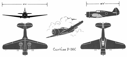 Curtis P-36C