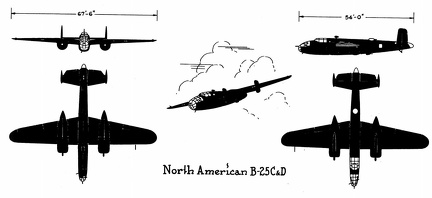 North American B-25 C & D