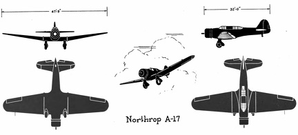 Northrop A-17