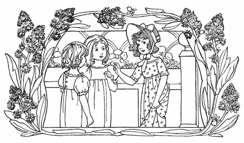 Three girls in the garden.jpg