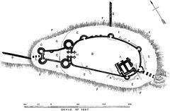 Plan of the Castle of Arques