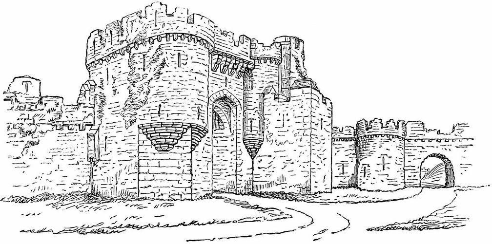 Beaumaris Castle, Entrance.jpg
