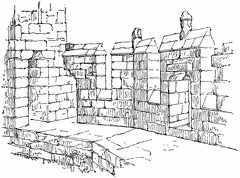 Caernarvon Castle, Battlements