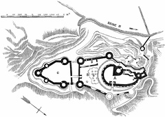 Château-Gaillard, Plan