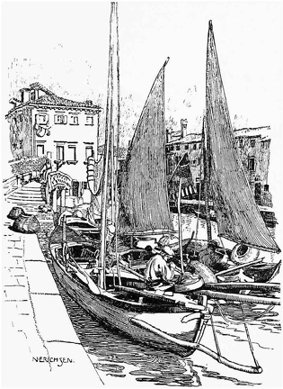 Fishing Boats on the Giudecca
