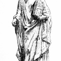 Saint Louis, after a wooden statuette from the Cluny museum