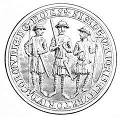 Seal of the municipality of Fismes