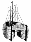 Miller’s twin boat on Loch Dalswinton, 1788