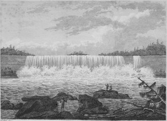 View of the Lesser Fall of Niagara