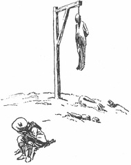 The gibbet at Stang's Cross