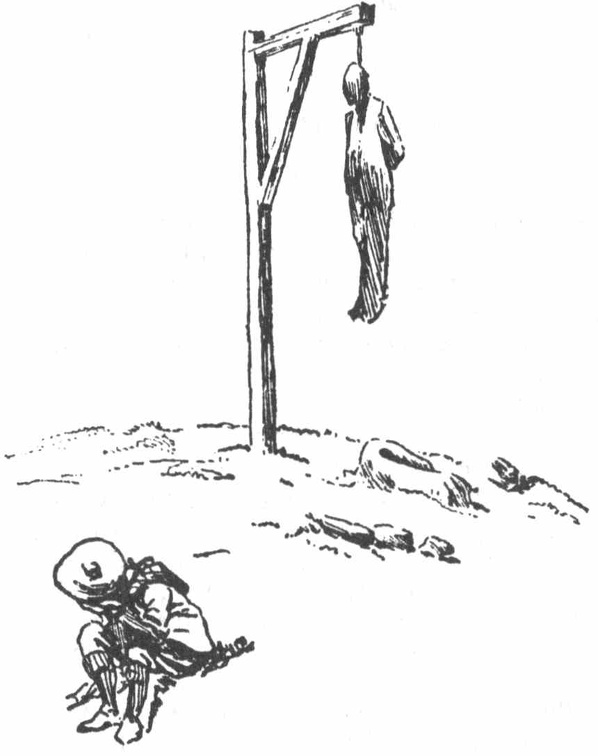 The gibbet at Stang's Cross