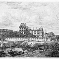L’Ancien Louvre, d’après une peinture de Zeeman