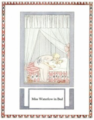Miss Waterlow in bed