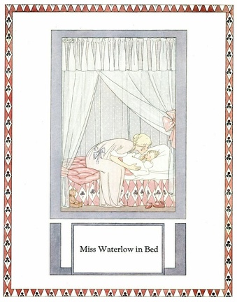 Miss Waterlow in bed