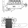 Diagram of Curtiss motor, side and front views