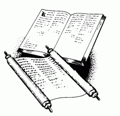 Scroll and Bible