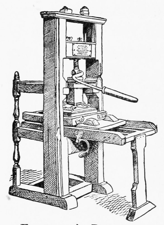Franklin's Printing Press