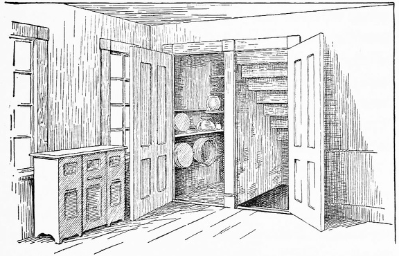 Kitchen in which Goodyear made his Experiments