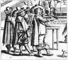 Cromwell dissolving Parliament