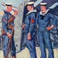Uniforms of the British Navy -  A.B. (Marching Order), 1st Class Petty Officer, Stoker