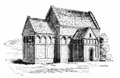 Saxon Church at Bradford-on-Avon, Wilts