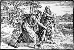 Saul Tearing the Robe of Samuel