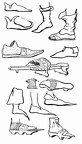 Fifteenth-century Shoes and Clogs