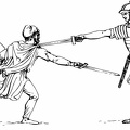 Technique of Roman soldier