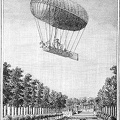 Robert Brothers’ dirigible, 1784