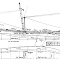 Plan of a large Chesapeake Bay sharpie taken from remains of boat