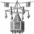 Lantern, etc., suspended on the occasion of a Wedding