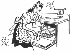 Using the electric range oven