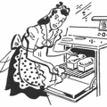 Using the electric range oven