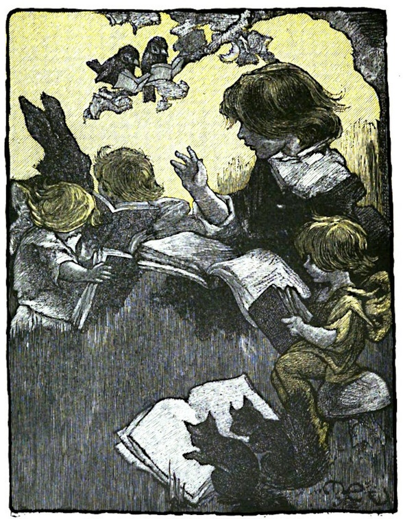 Children (and squirrels) reading.jpg