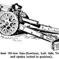 German 105-mm Gun - Howitzer