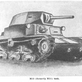 M13 (formerly M11) tank