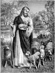 The Shepherd and the lambs